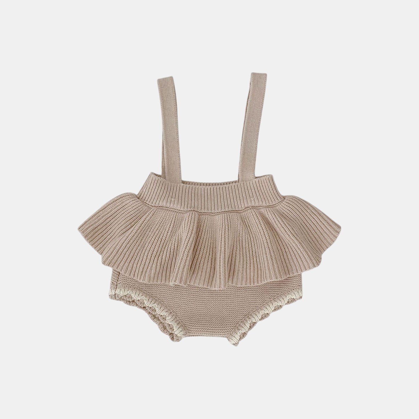 Lena Ruffle Cotton Knit Bloomers (3m-3yrs)