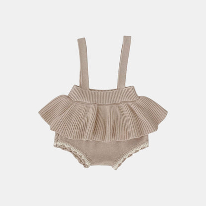 Lena Ruffle Cotton Knit Bloomers (3m-3yrs)