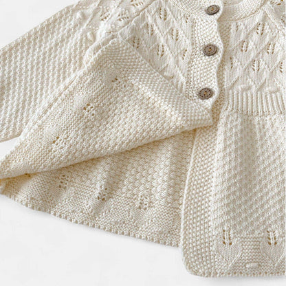 Lily Belle Cotton Knit Cardigan (3m-3yrs)