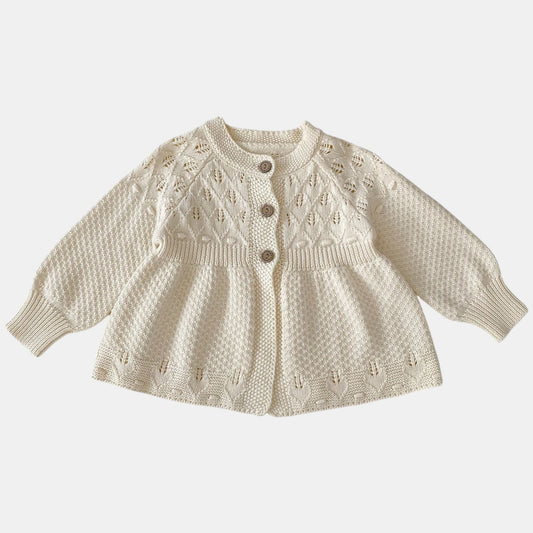 Lily Belle Cotton Knit Cardigan (3m-3yrs)