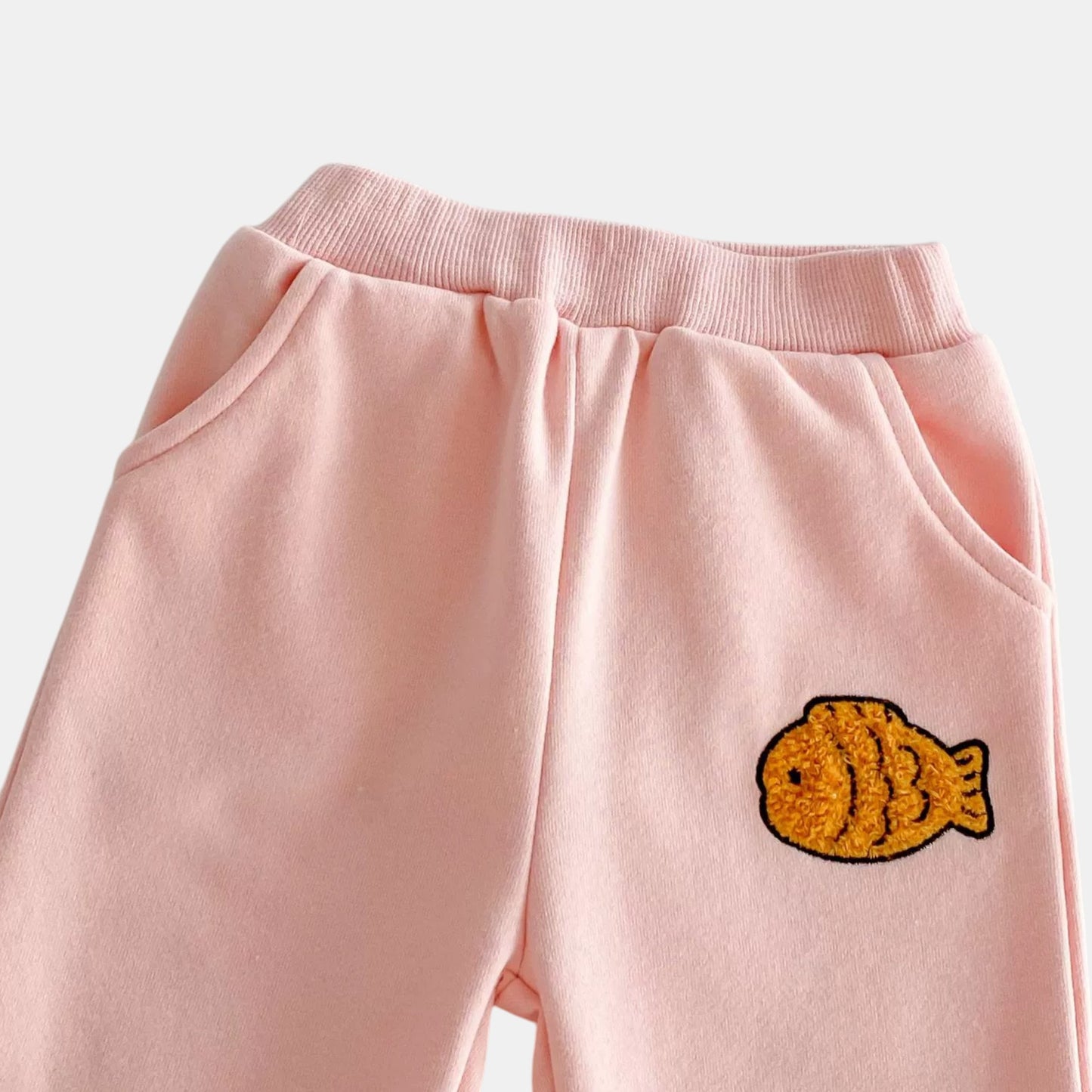 Little Goldfish Cotton Lounge Set, Pink (6m-4yrs)