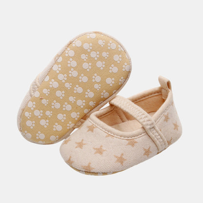 Little Stars Cotton Baby Shoes (11-13cm)