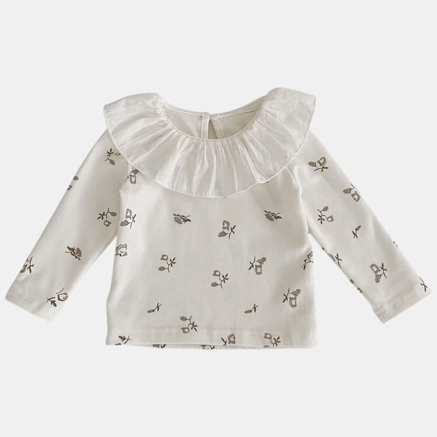 Lotus Ruffle Bloom Cotton Top (3m-24m)