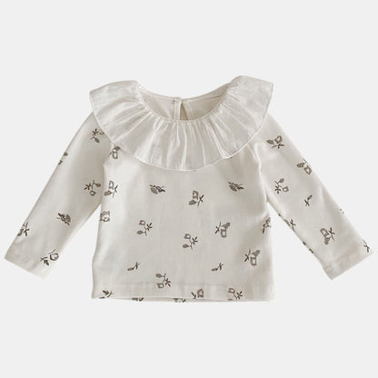 Lotus Ruffle Bloom Cotton Top (3m-24m)