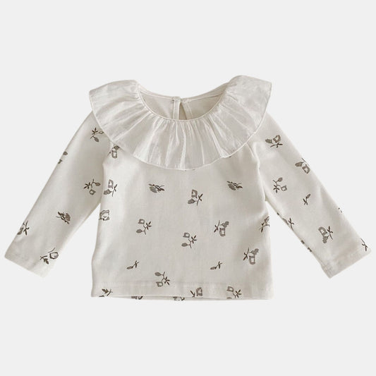 Lotus Ruffle Bloom Cotton Top (3m-24m)