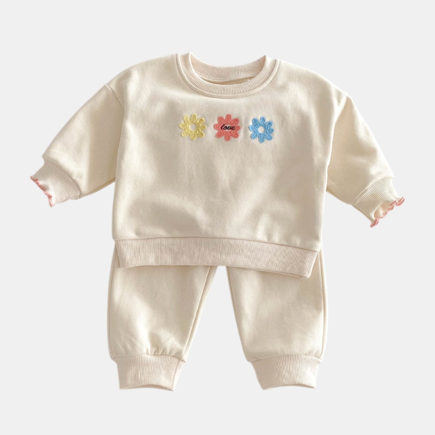 Love Blooms Cotton Lounge Set (6m-4yrs)