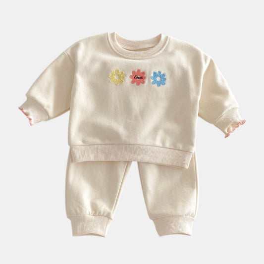 Love Blooms Cotton Lounge Set (6m-4yrs)