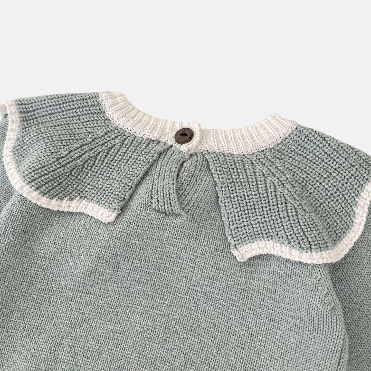 Lulu Petal Cotton Knit Sweater (3m-3yrs)