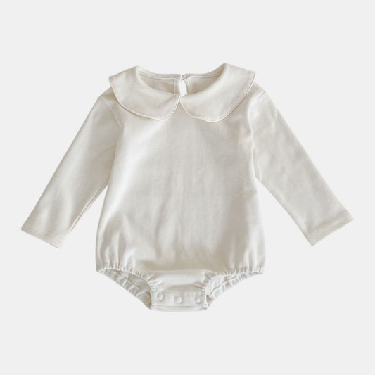 Lume Ivory Essential Cotton Bodysuit (3m-24m)