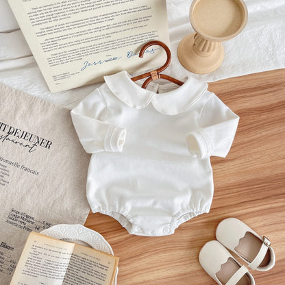 Lume Ivory Essential Cotton Bodysuit (3m-24m)