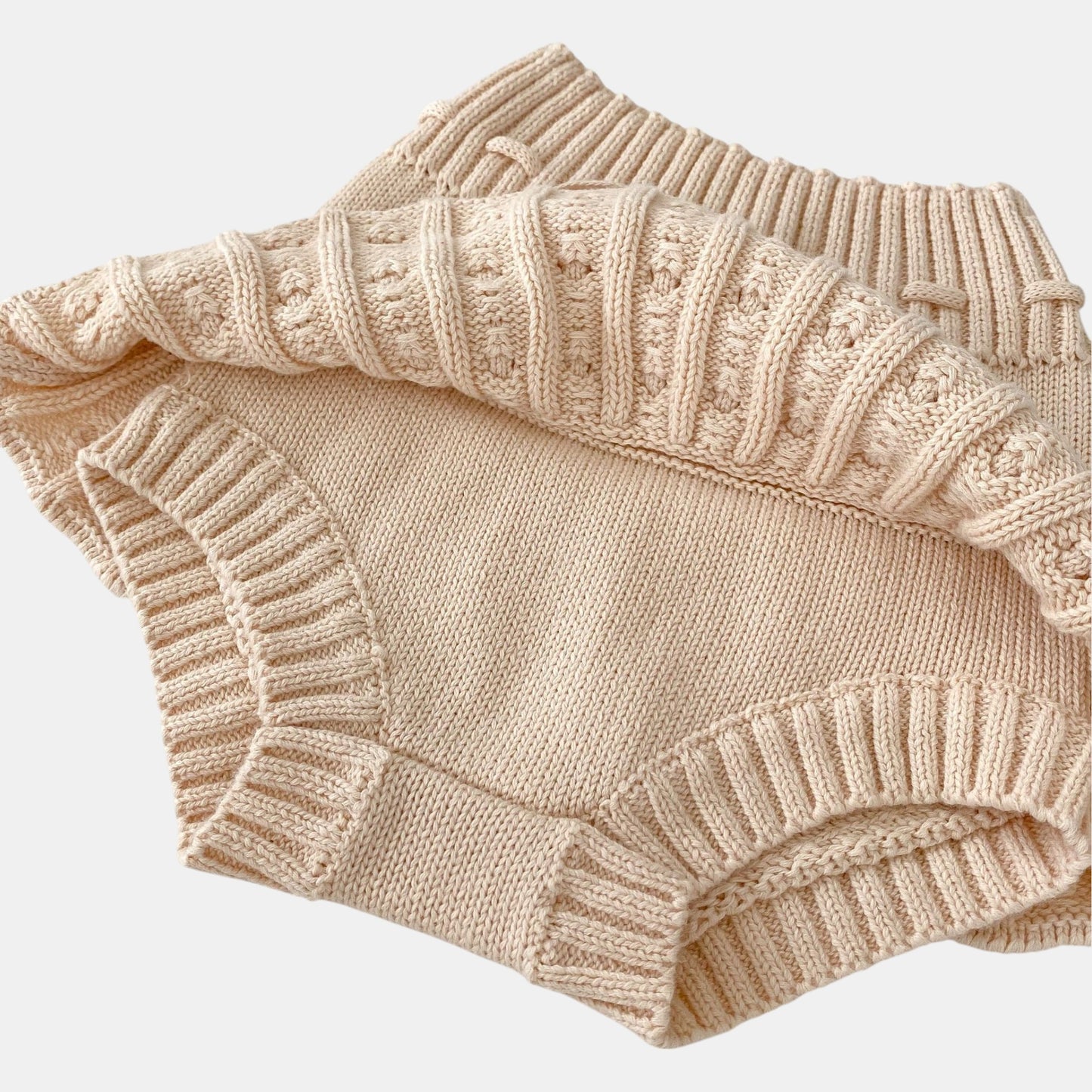 Mimi Pliage Cotton Knit Bloomers (3m-3yrs)