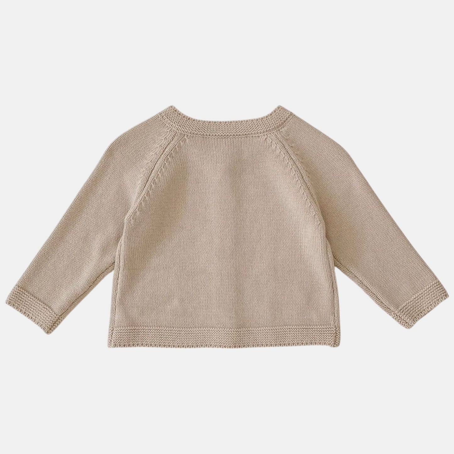 Mini Mushroom Cotton Knit Cardigan (3m-3yrs)