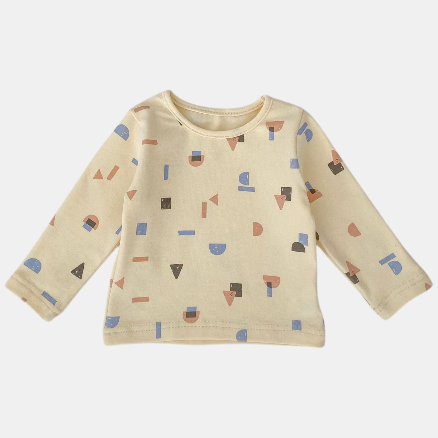Modern Geo Print Cotton Top (3m-3yrs)