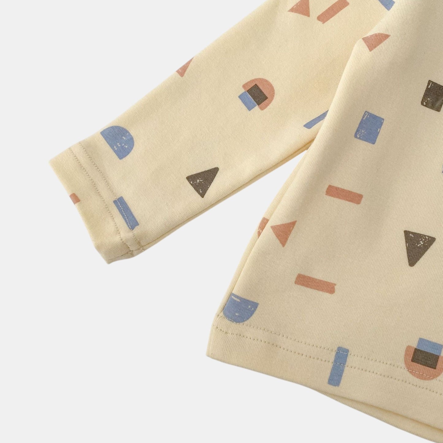 Modern Geo Print Cotton Top (3m-3yrs)