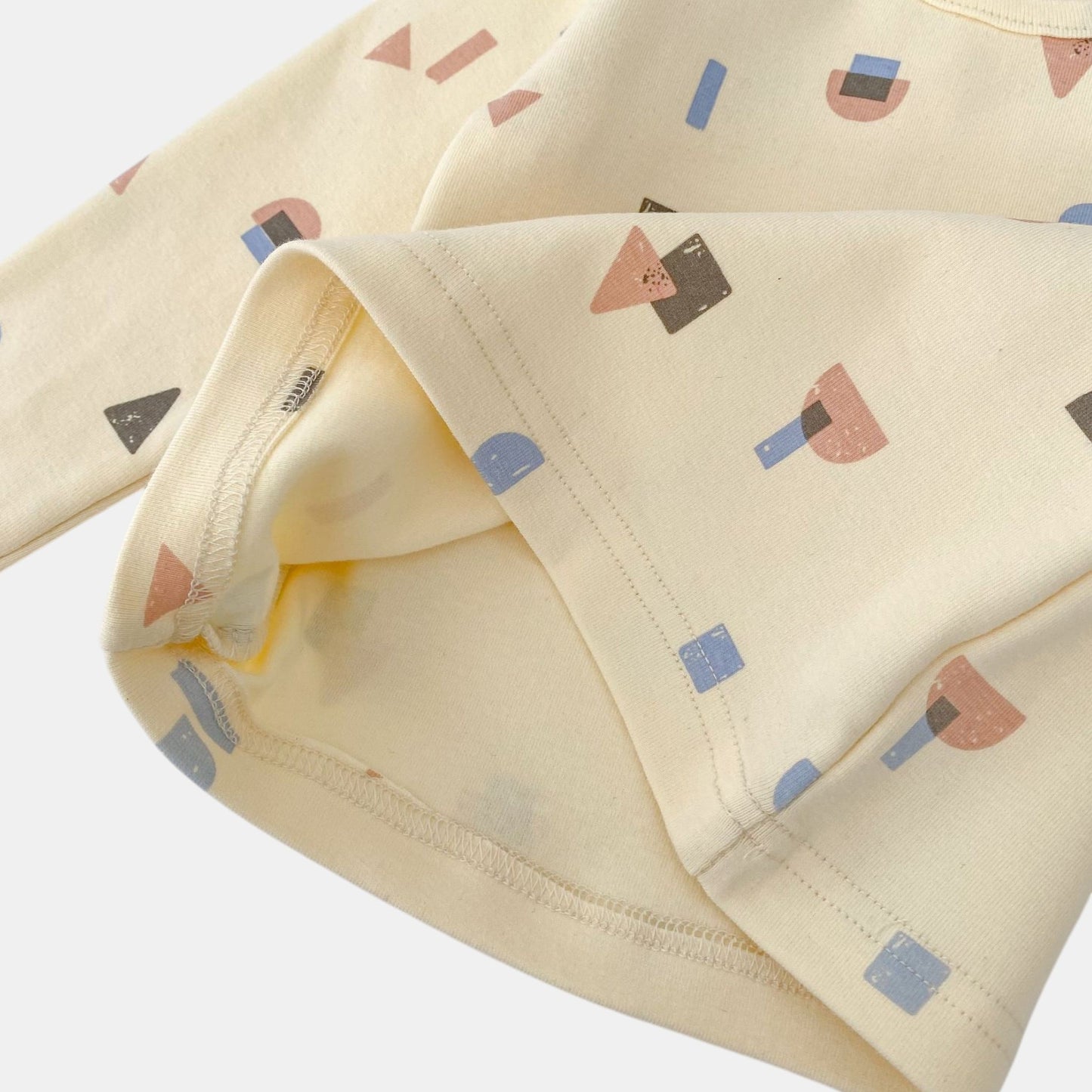 Modern Geo Print Cotton Top (3m-3yrs)