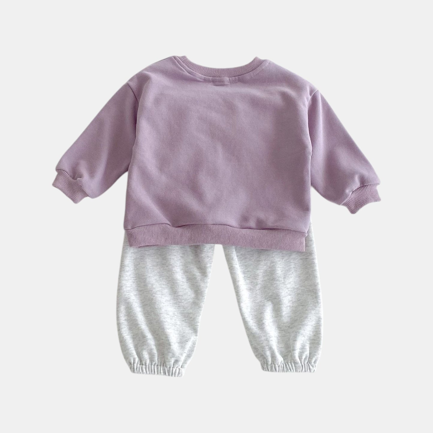 More Funs Cotton Lounge Set, Purple (6m-4yrs)