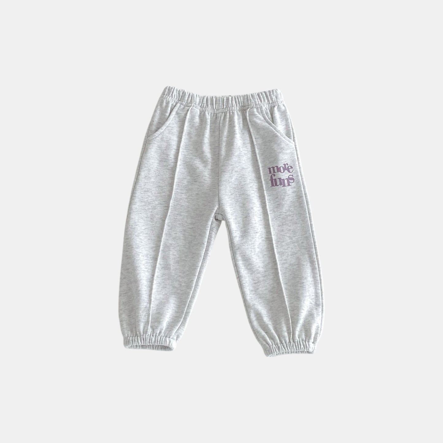 More Funs Cotton Lounge Set, Purple (6m-4yrs)