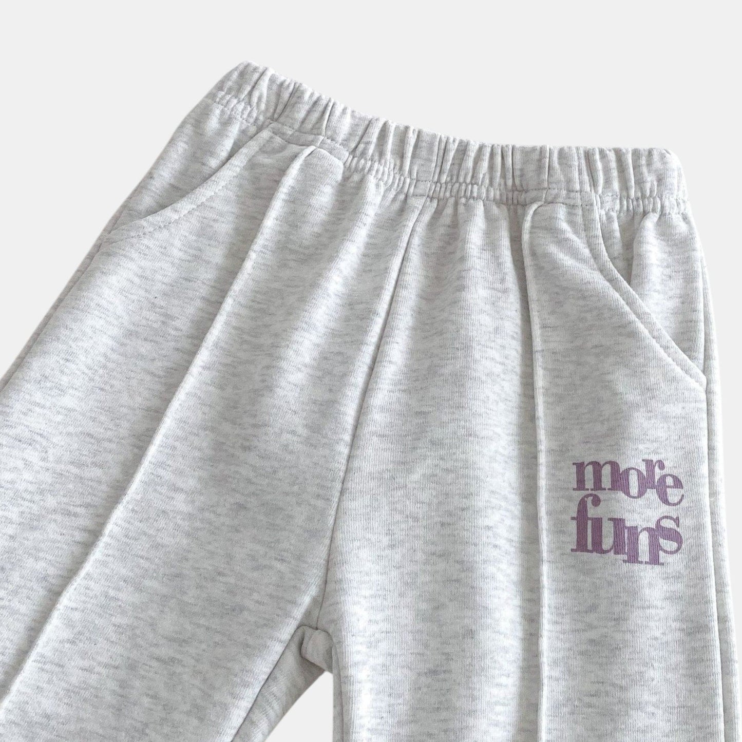 More Funs Cotton Lounge Set, Purple (6m-4yrs)