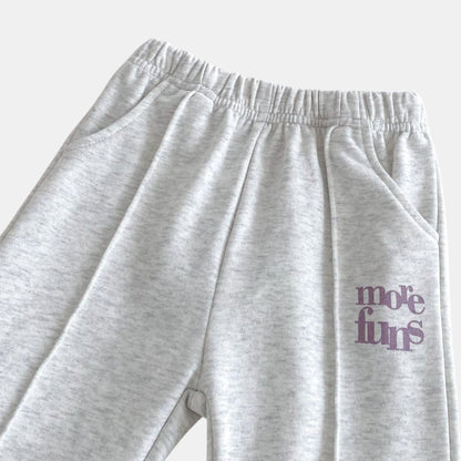 More Funs Cotton Lounge Set, Purple (6m-4yrs)