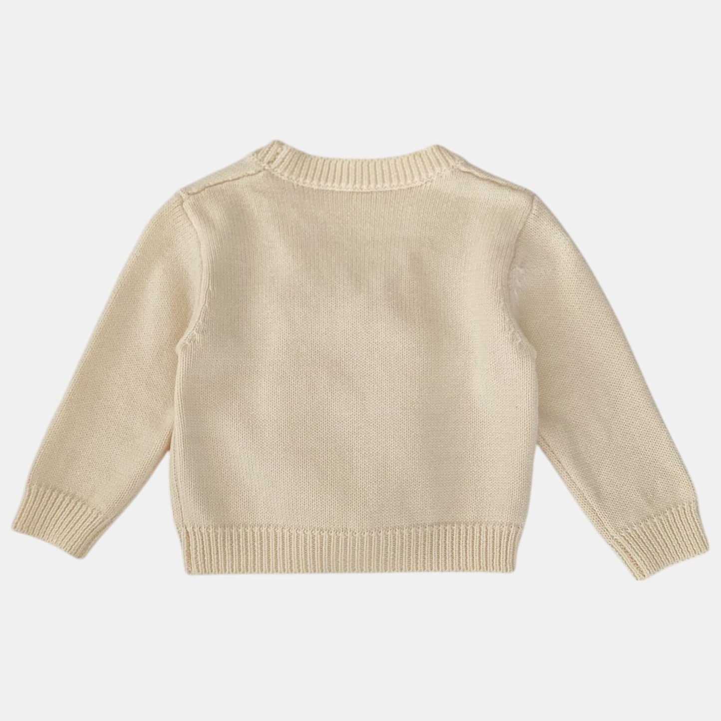 Orla Ruffle Cotton Knit Cardigan (3m-3yrs)
