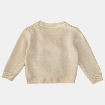 Orla Ruffle Cotton Knit Cardigan (3m-3yrs)