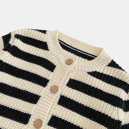 Paris Stripe Cotton Knit Set (3m-3yrs)
