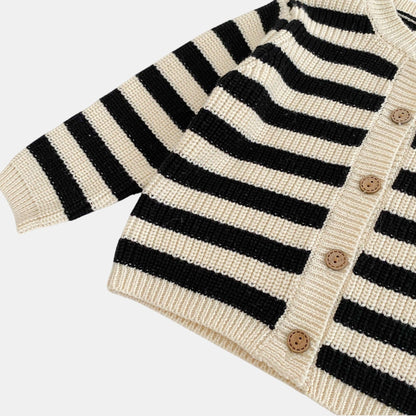 Paris Stripe Cotton Knit Set (3m-3yrs)