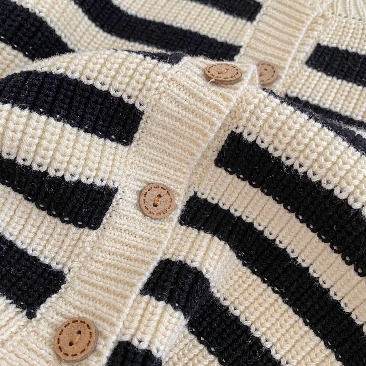 Paris Stripe Cotton Knit Set (3m-3yrs)
