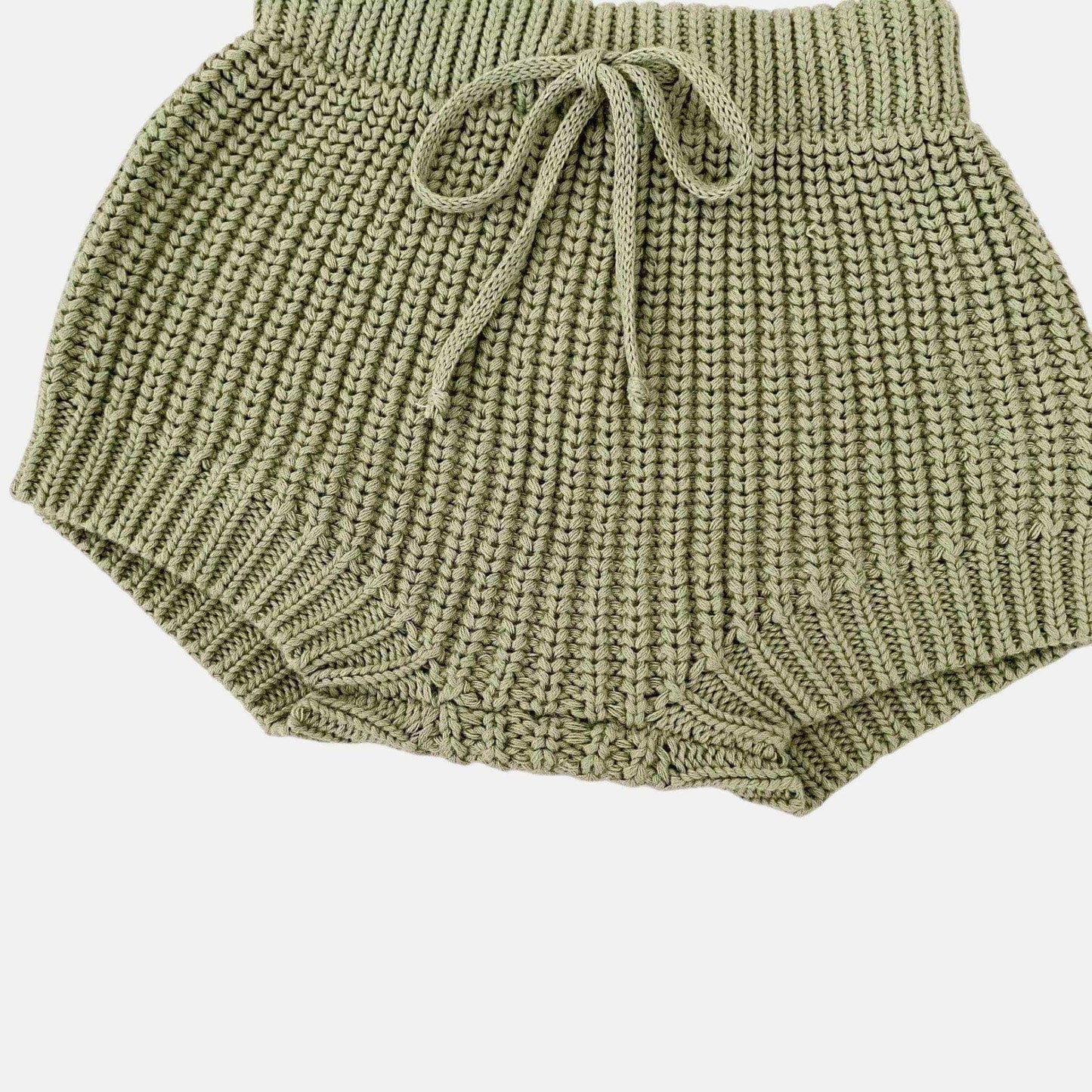 Rene Stripe Knit Set - Cream/Sage (6m-3yrs)