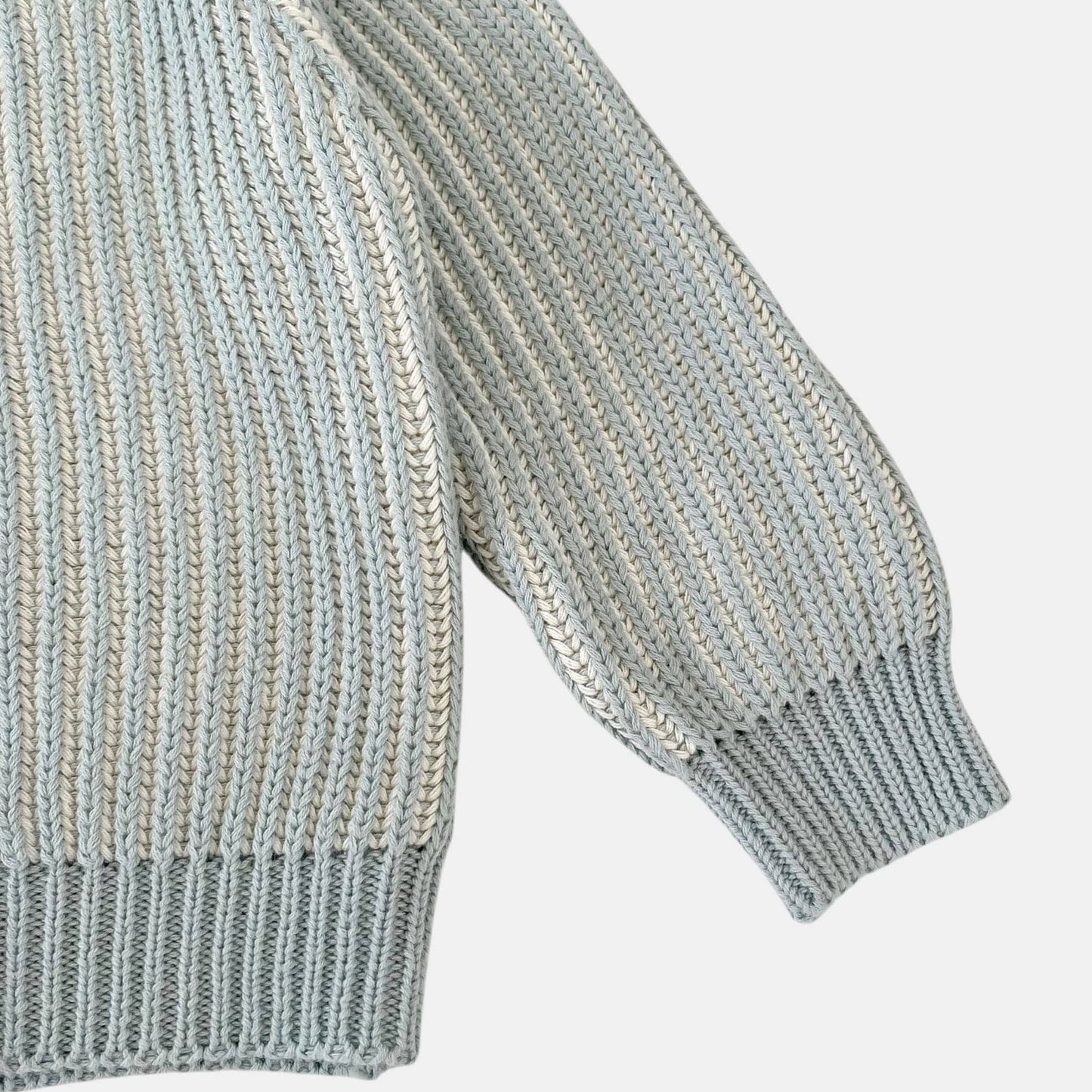 River Rib Knit Cardigan - Lake Blue (3m-3yrs)