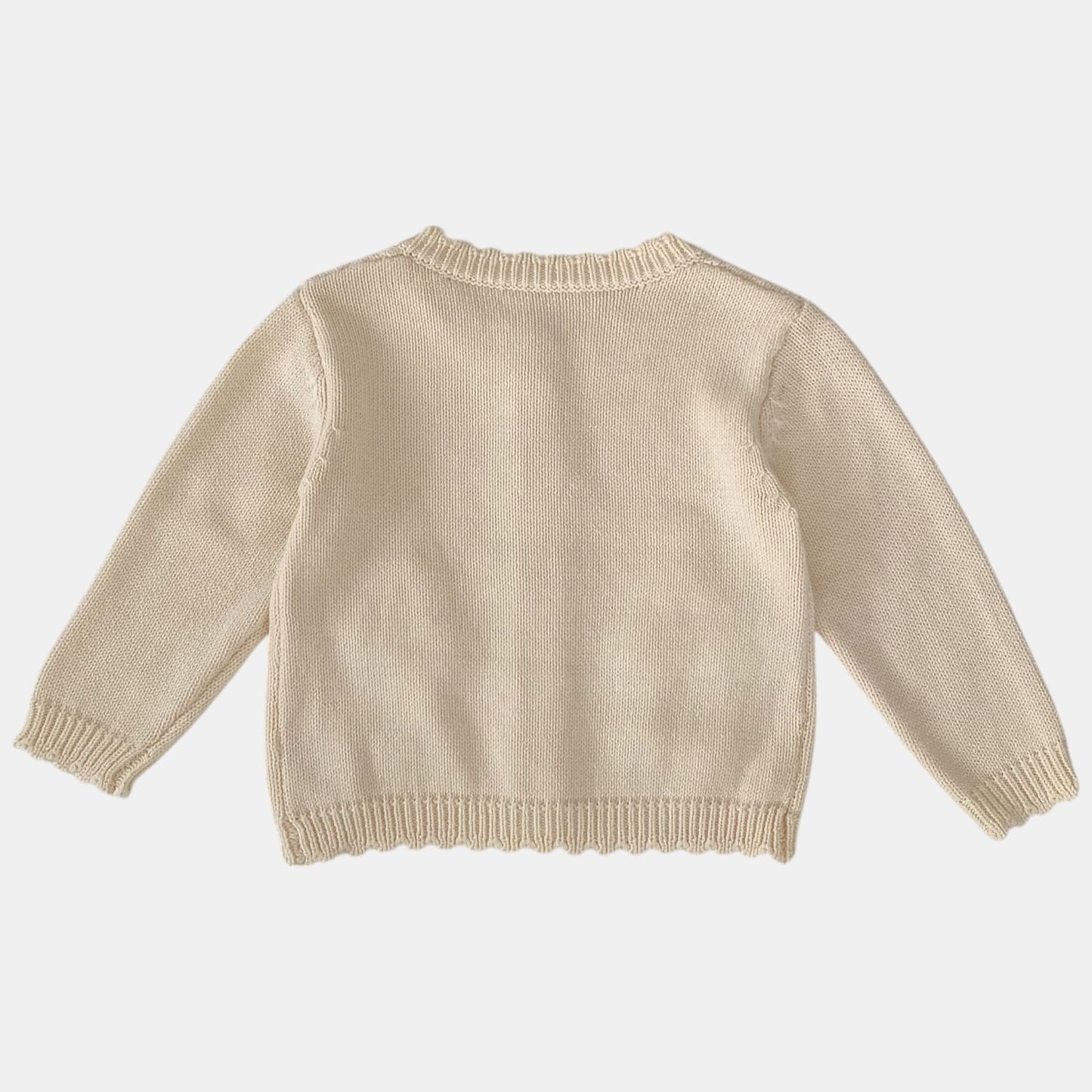 Rosa Bloom Cotton Knit Cardigan (3m-3yrs)