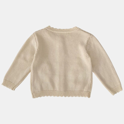 Rosa Bloom Cotton Knit Cardigan (3m-3yrs)