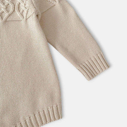 Rowan Jacquard Cotton Knit Romper (3m-24m)
