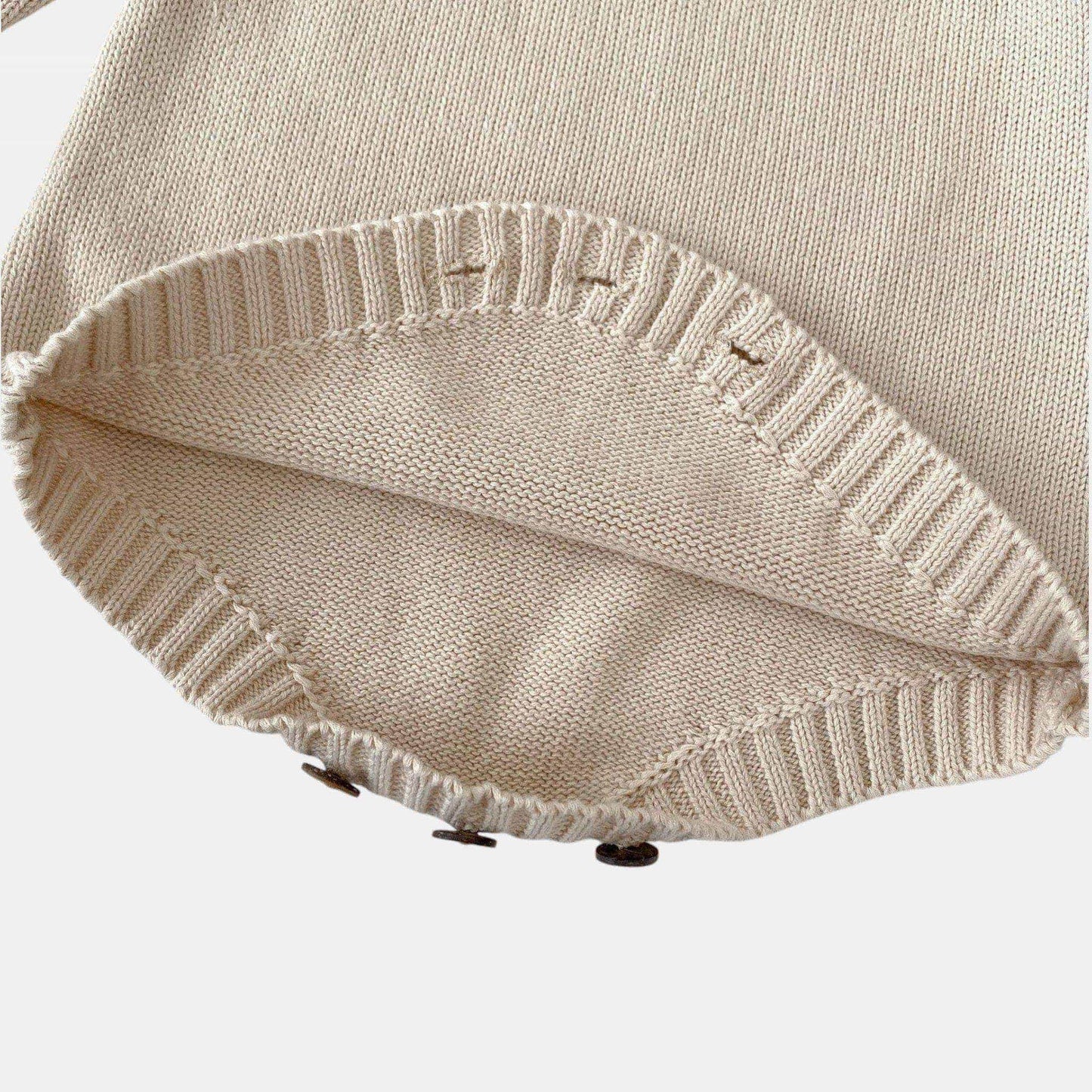 Rowan Jacquard Cotton Knit Romper (3m-24m)
