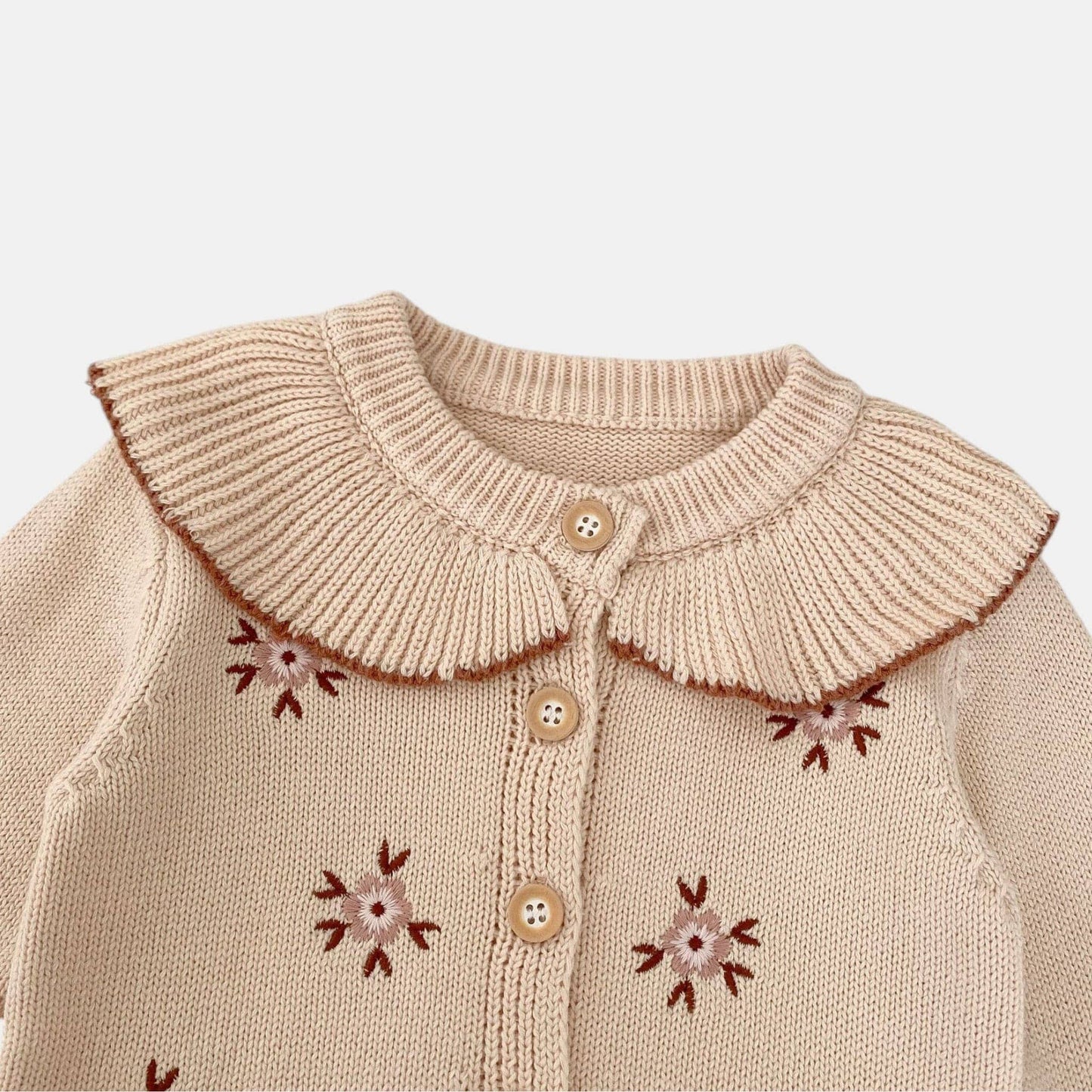 Sienna Floral Cotton Knit Cardigan (3m-3yrs)