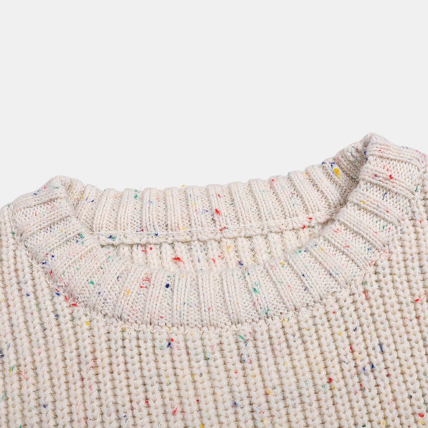 Beige Confetti Knit Sweater (3m-5yrs)