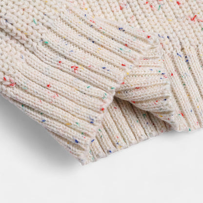 Beige Confetti Knit Sweater (3m-5yrs)