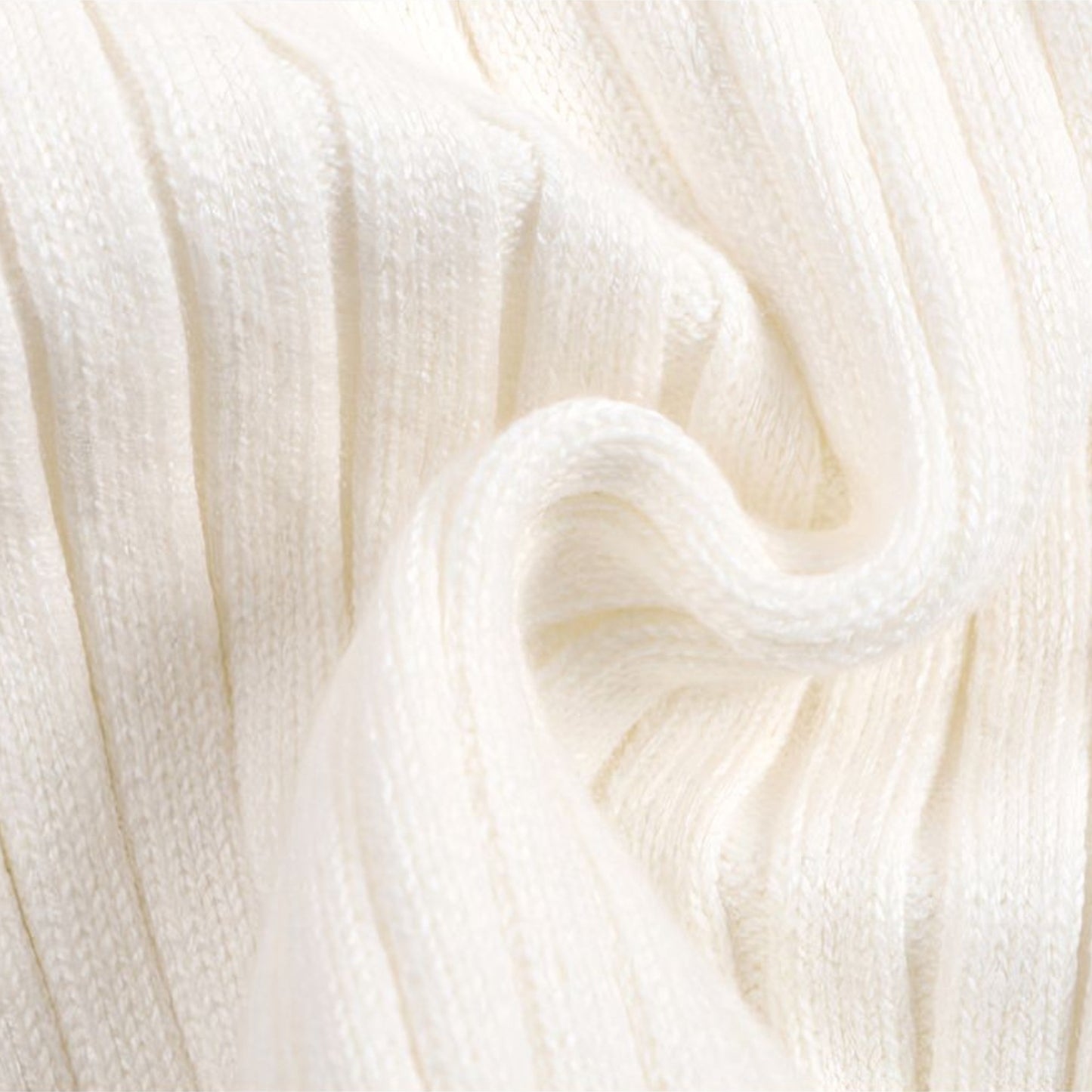 Soft Cotton Knit Baby Romper, White (0m-24m)