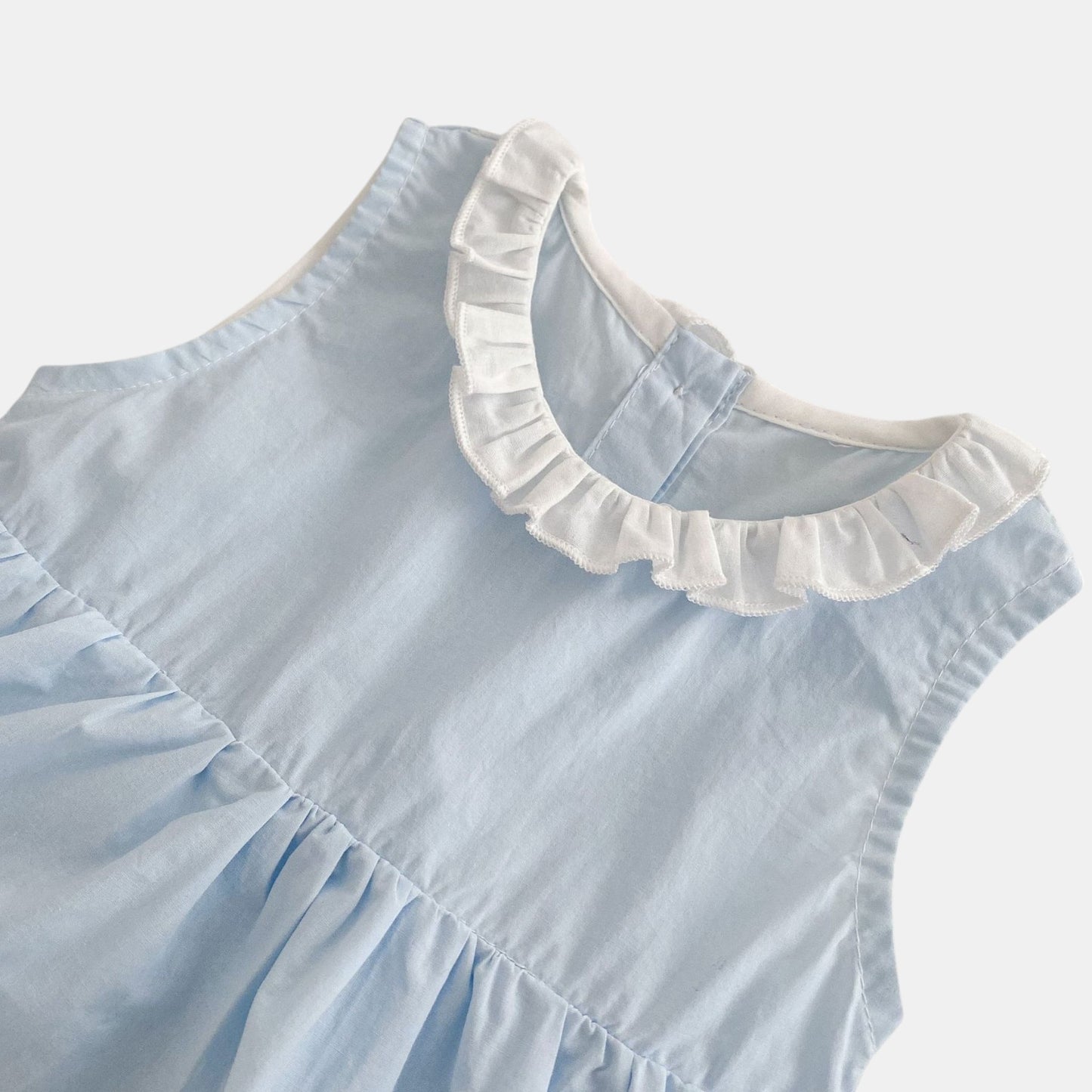Sora Cotton Heart Romper Dress (3m-24m)