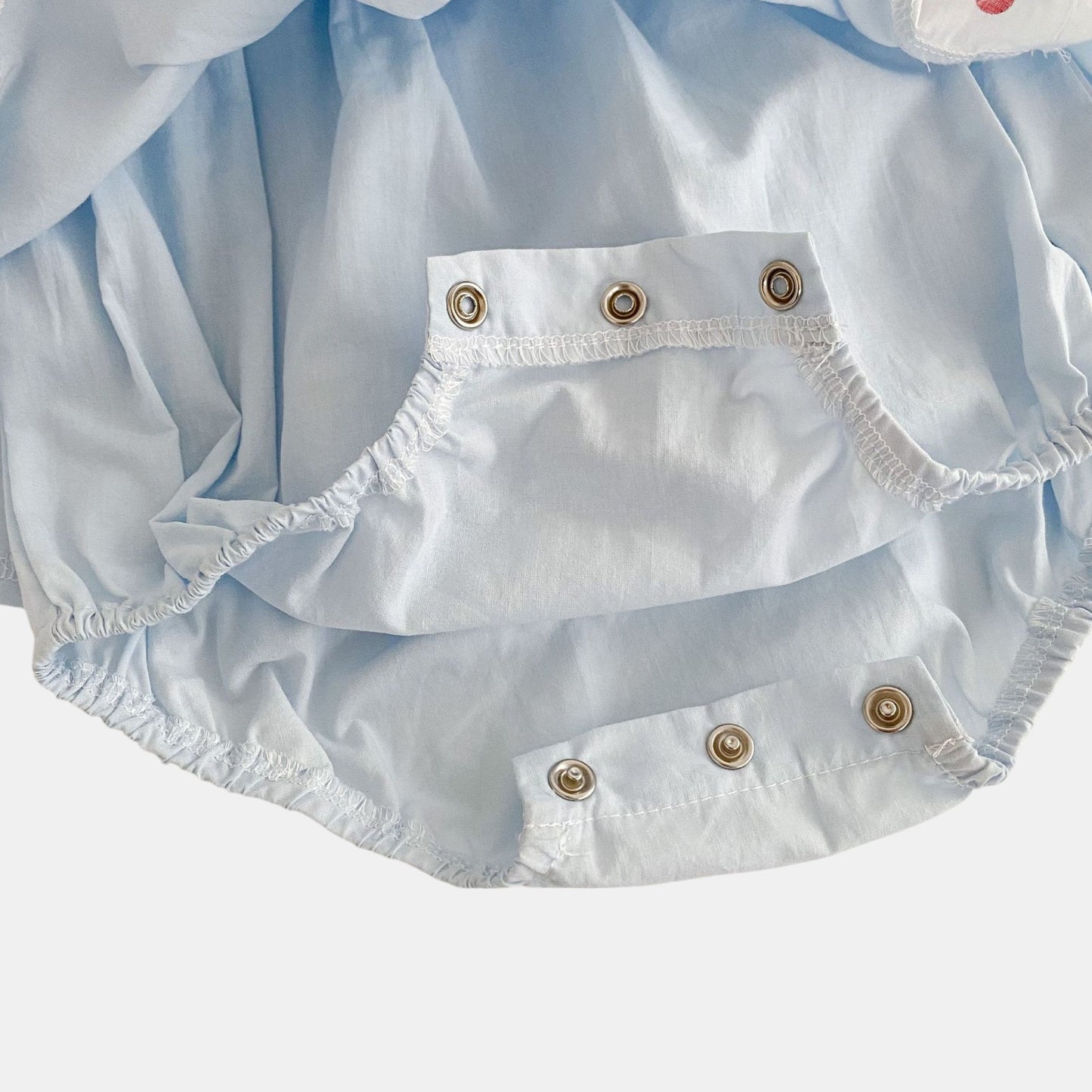 Sora Cotton Heart Romper Dress (3m-24m)
