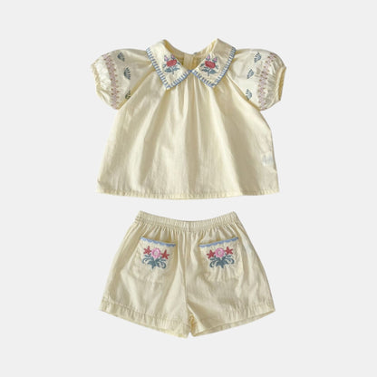 Summer Floral Cotton Set (6m-3yrs)