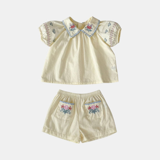 Summer Floral Cotton Set (6m-3yrs)