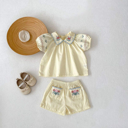 Summer Floral Cotton Set (6m-3yrs)