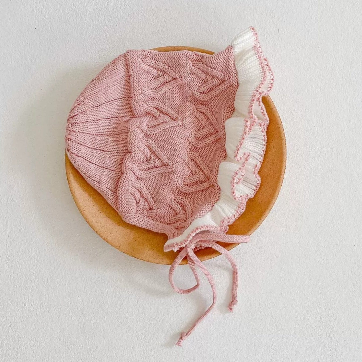 Sweetheart Baby Knit Bonnet (3m-3yrs)
