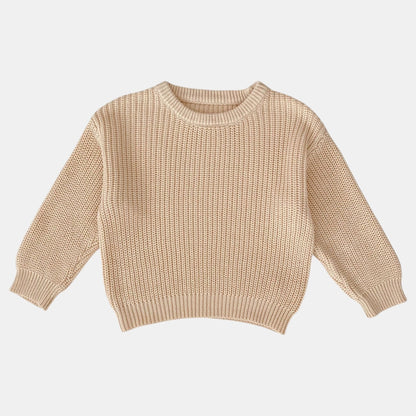 Taylor Rib Knit Sweater - Blush Sand (6m-4yrs)