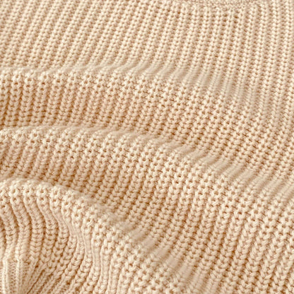 Taylor Rib Knit Sweater - Blush Sand (6m-4yrs)