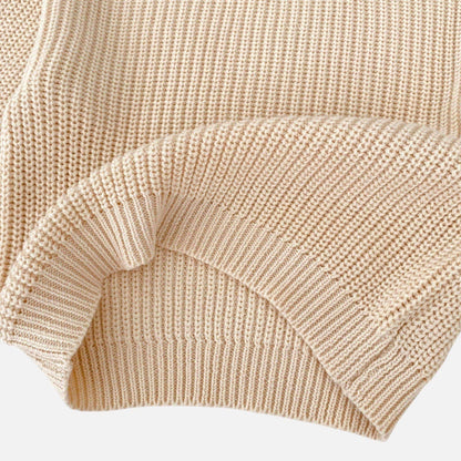 Taylor Rib Knit Sweater - Blush Sand (6m-4yrs)