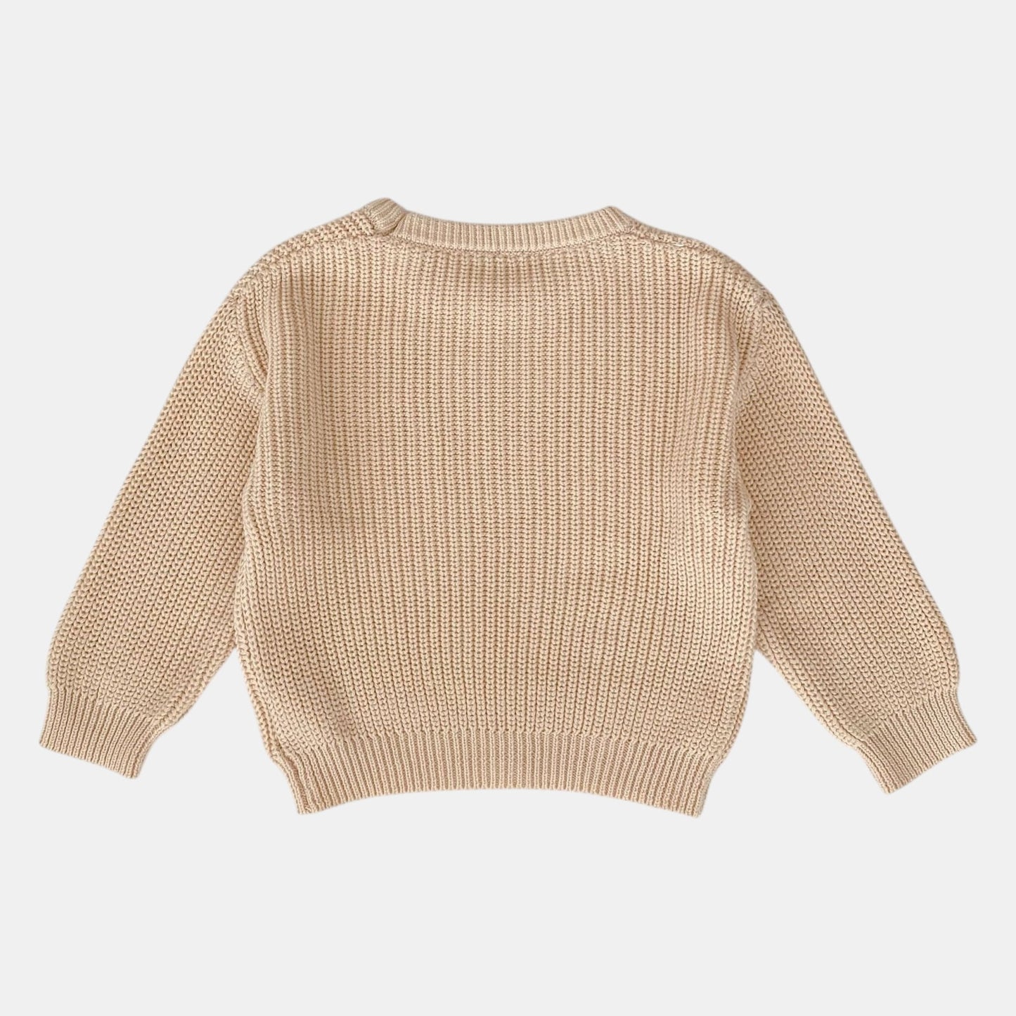 Taylor Rib Knit Sweater - Blush Sand (6m-4yrs)