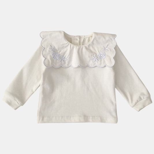 Tetra Square Floral Cotton Top (6m-4yrs)