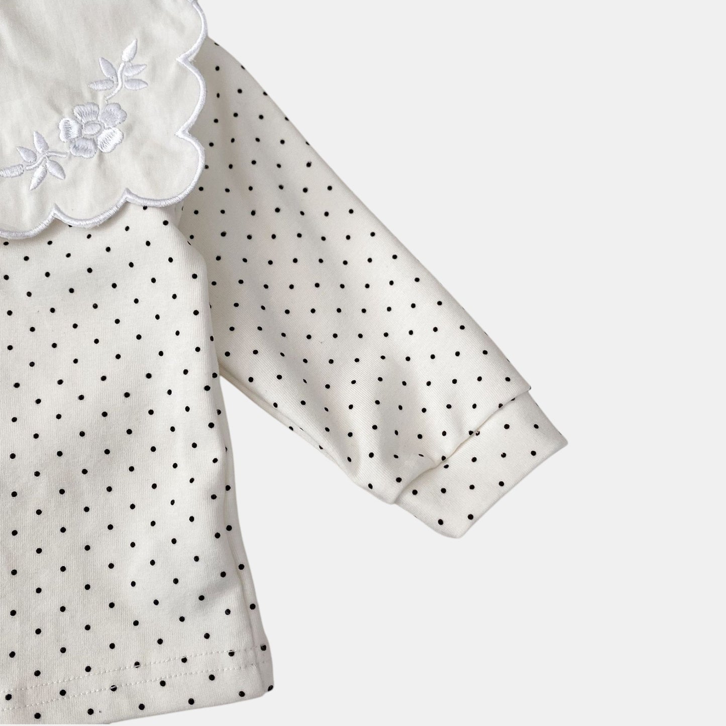 Tetra Square Polka Cotton Top (6m-4yrs)
